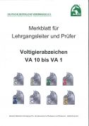Merkblatt für Lehrgangsleiter und Prüfer "Voltigierabzeichen" (Download)