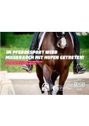 Poster: Im Pferdesport wird Missbrauch mit Hufen getreten!