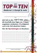 Urkunde: "Top Ten Moderner 10 Kampf" (Download)