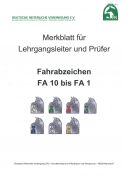 Merkblatt für Lehrgangsleiter und Prüfer "Fahrabzeichen" (Download)