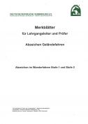 Merkblatt für Lehrgangsleiter und Prüfer "Wanderfahrabzeichen"  (Download)
