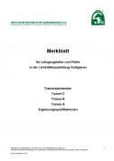 Merkblatt Lehrkräfteausbildung  "Voltigieren" (Download)