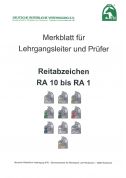 Merkblatt für Lehrgangsleiter und Prüfer "Reitabzeichen" (Download)