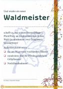 Urkunde: "Waldmeister" (Download)